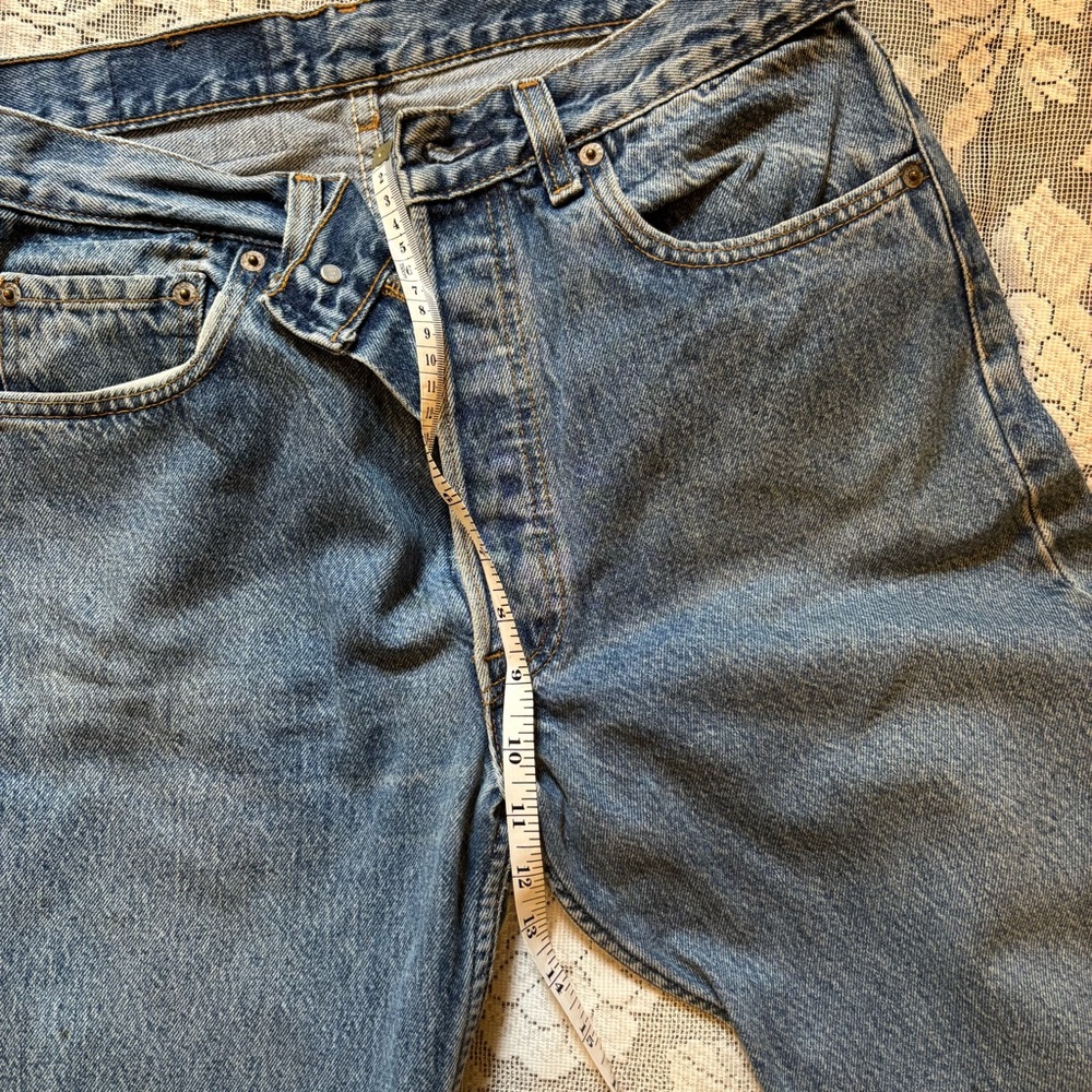 Levi's Men's Straight Blue Jeans - Picture 5 of 6